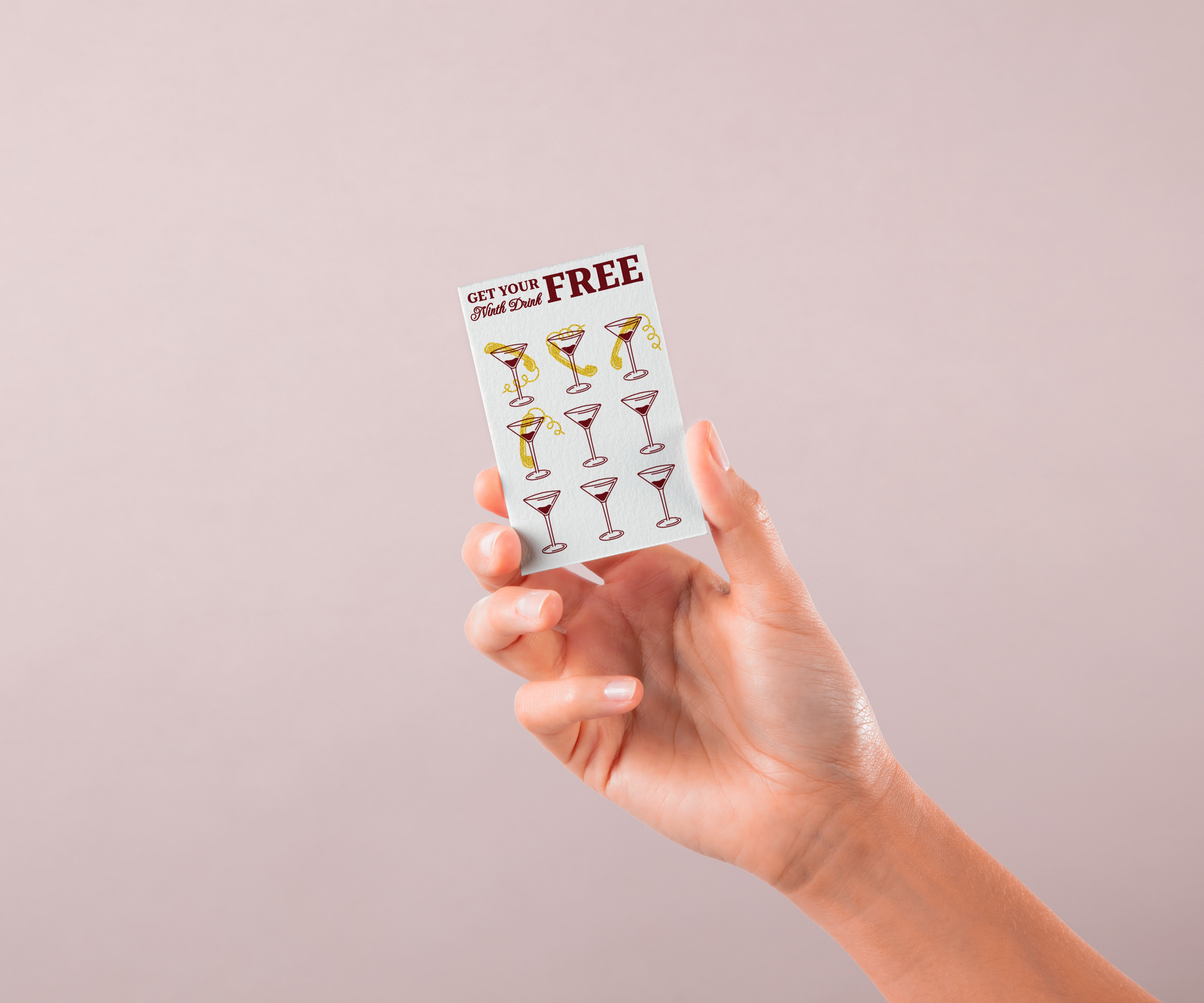 Fidelity Card for Bar