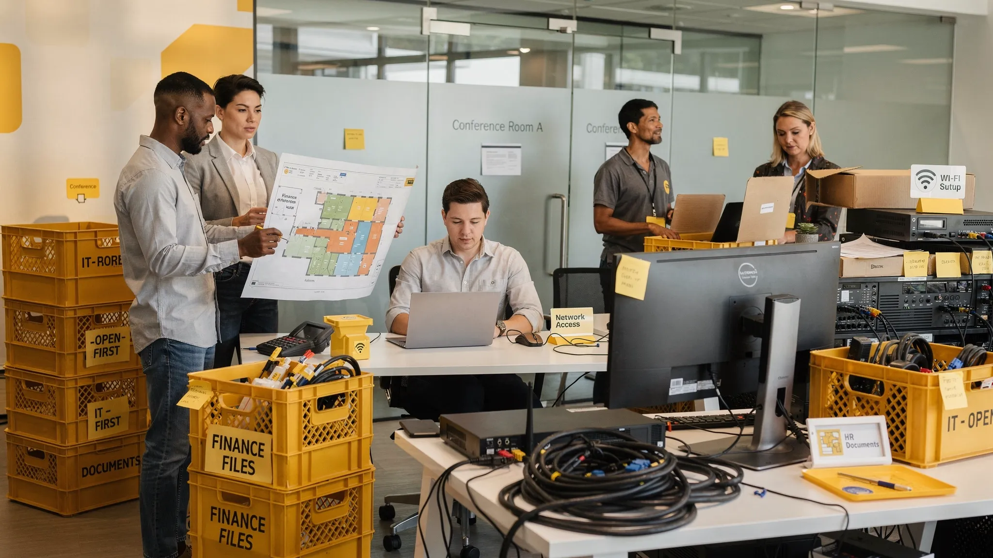 Moving Companies for Businesses: How to Avoid Downtime