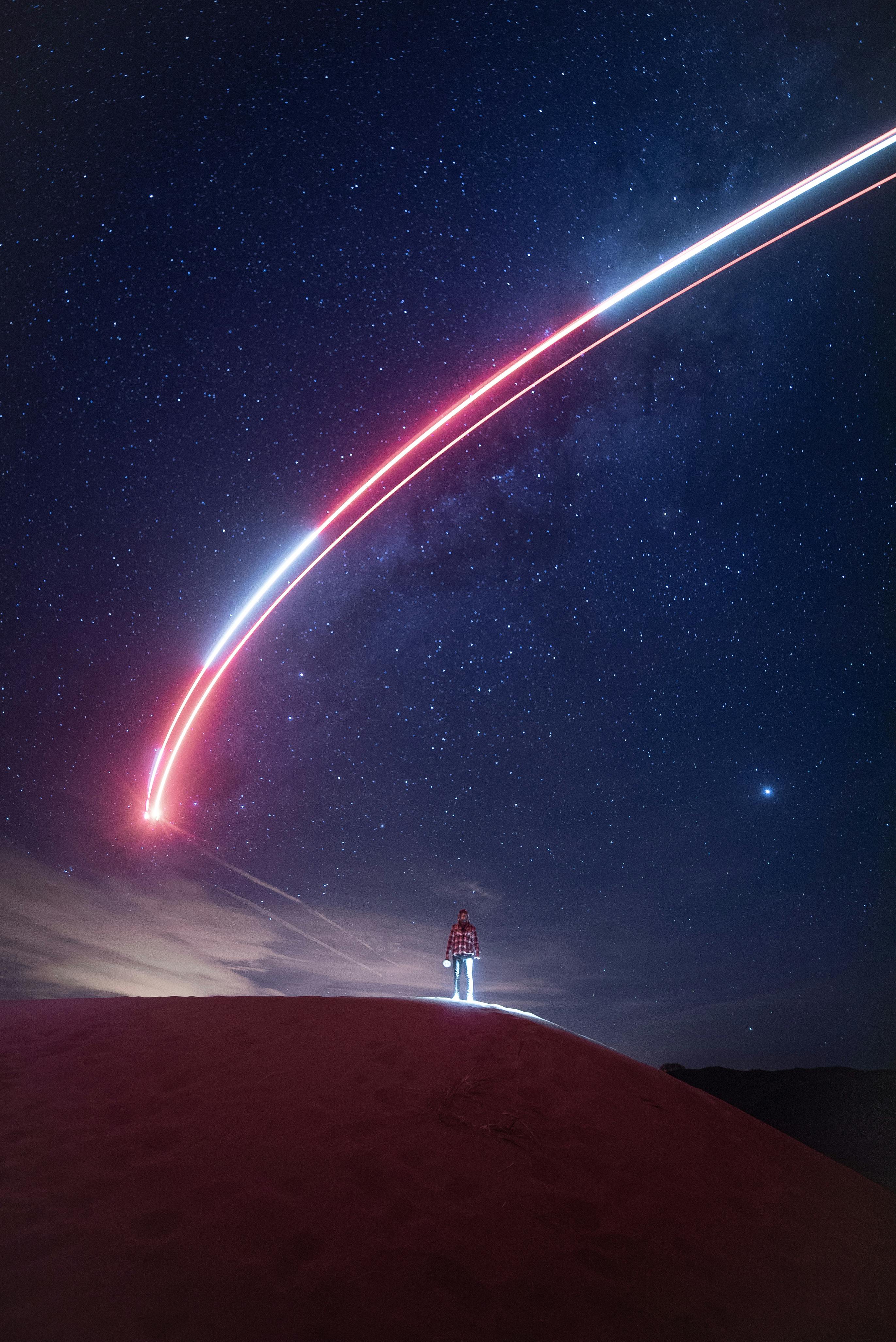 Inspiring creative sky and lights