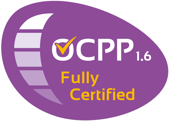 OCPP 1.6 Fully Certified and Security Certified