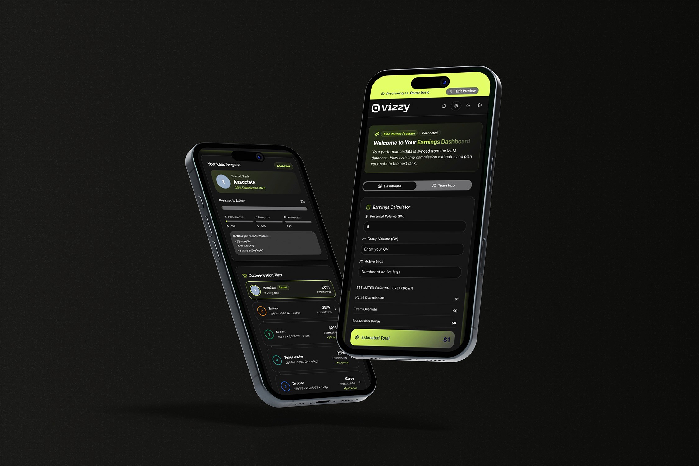 Generate product feature screenshot