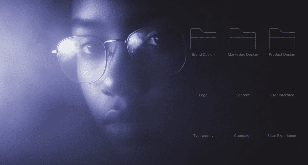 brand design + marketing design + product design