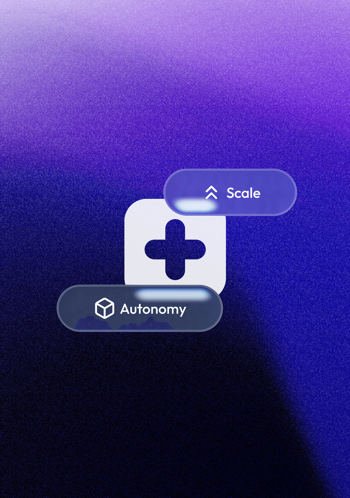 a blurry image of a purple and blue background