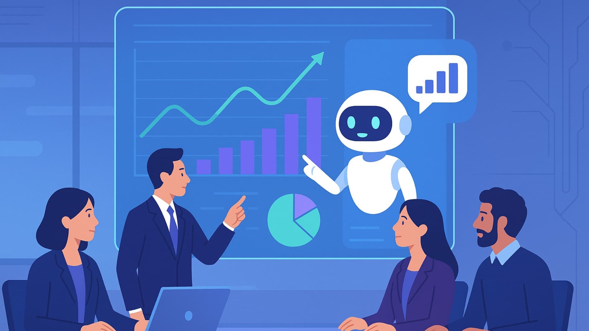 AI-assisted sales dashboard helping improve forecasting sales pipeline accuracy.