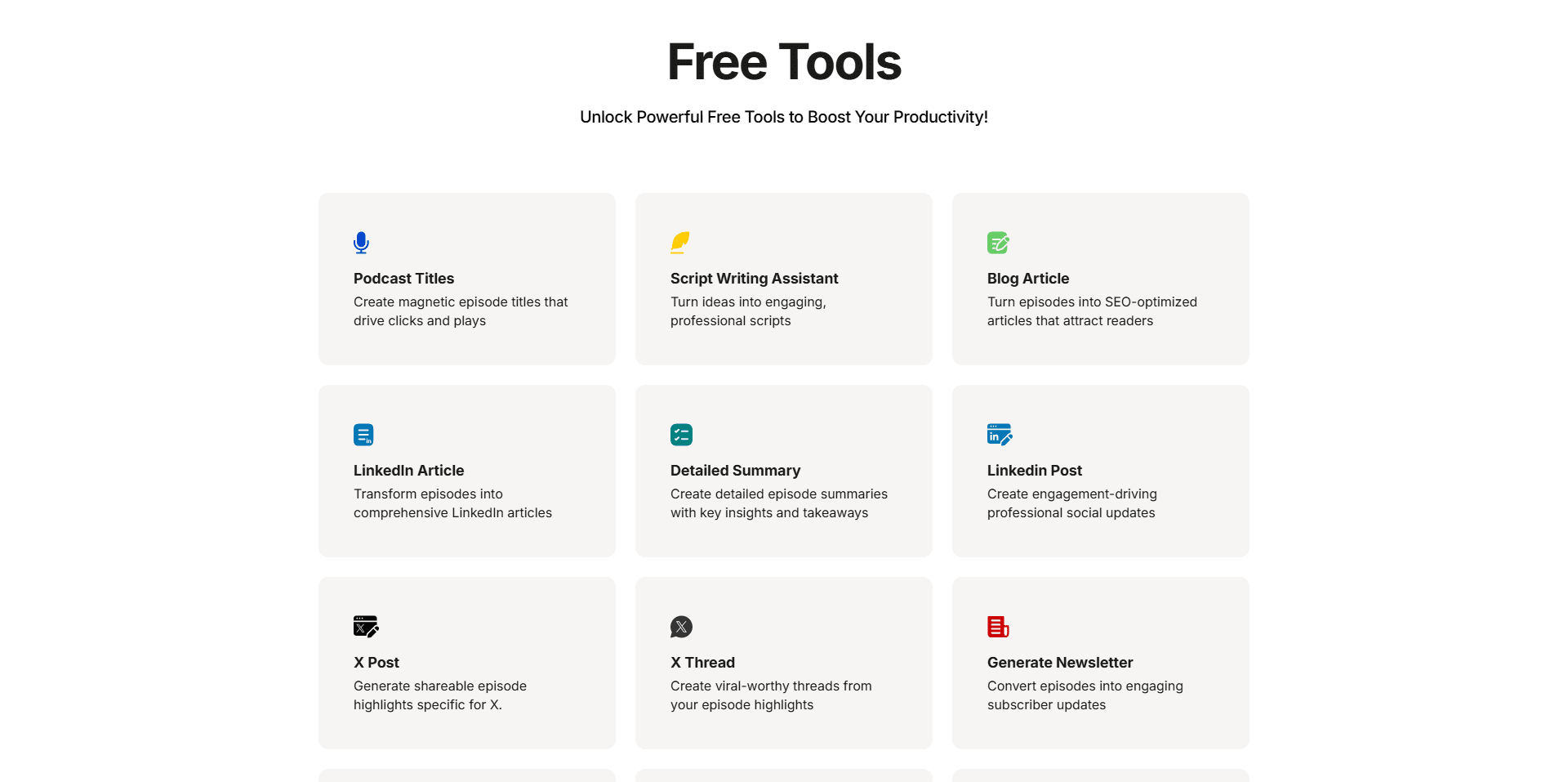 Free tools by Salina – accessible AI transcription and translation utilities