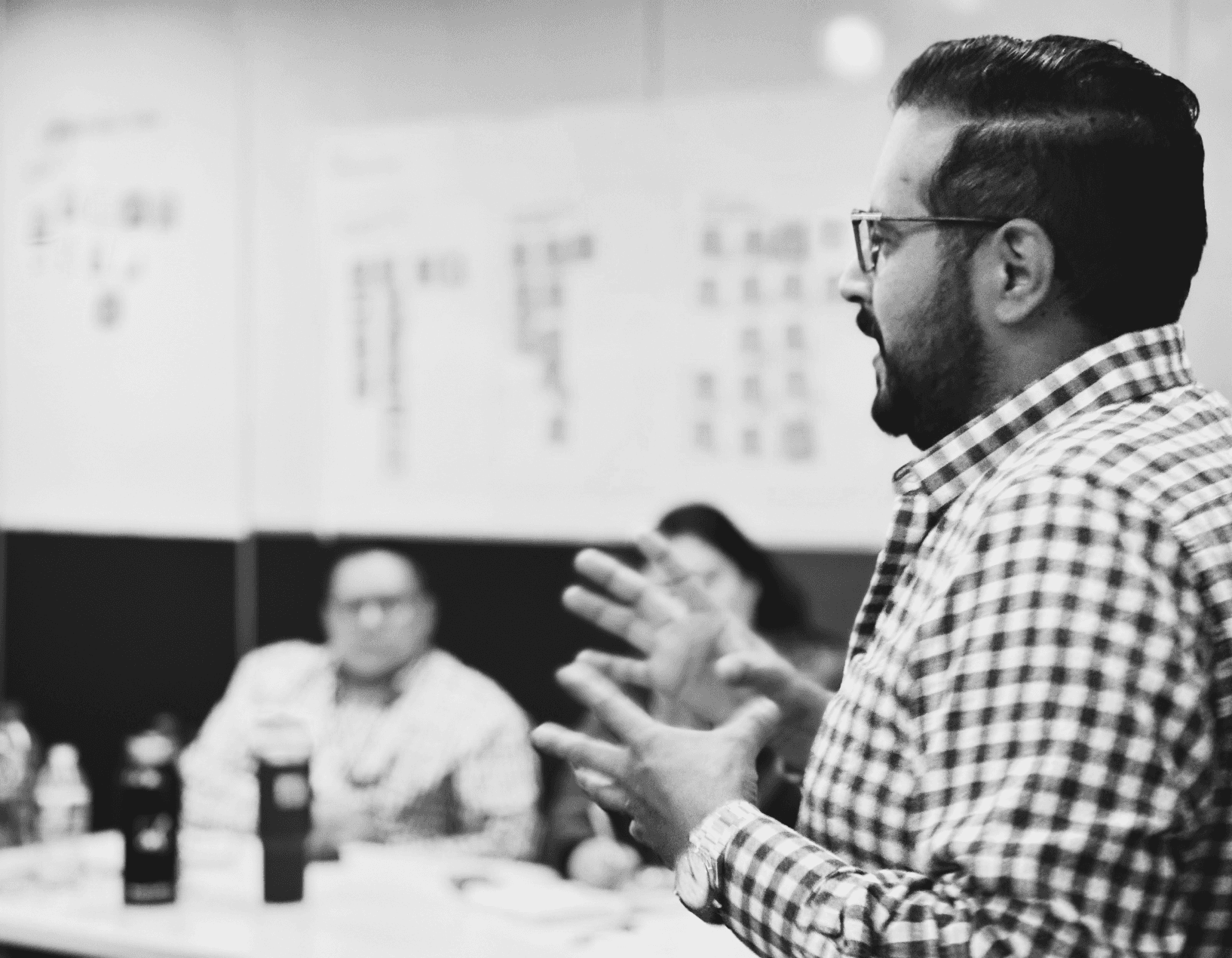 Alex Talavera en una masterclass