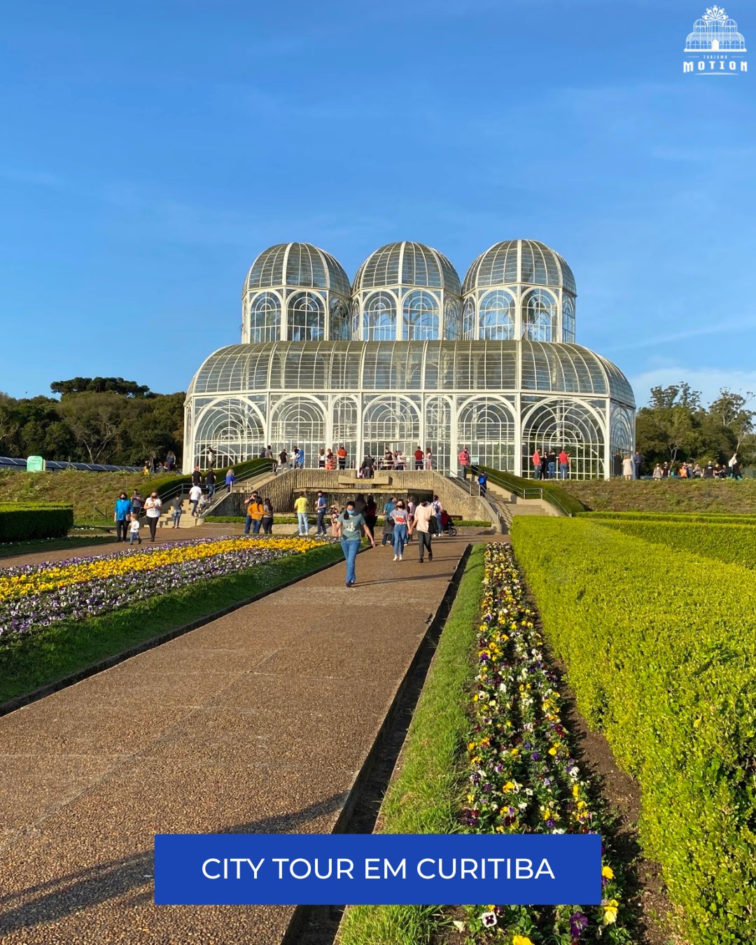 Jardim Botanico Curitiba - Motion Turismo
