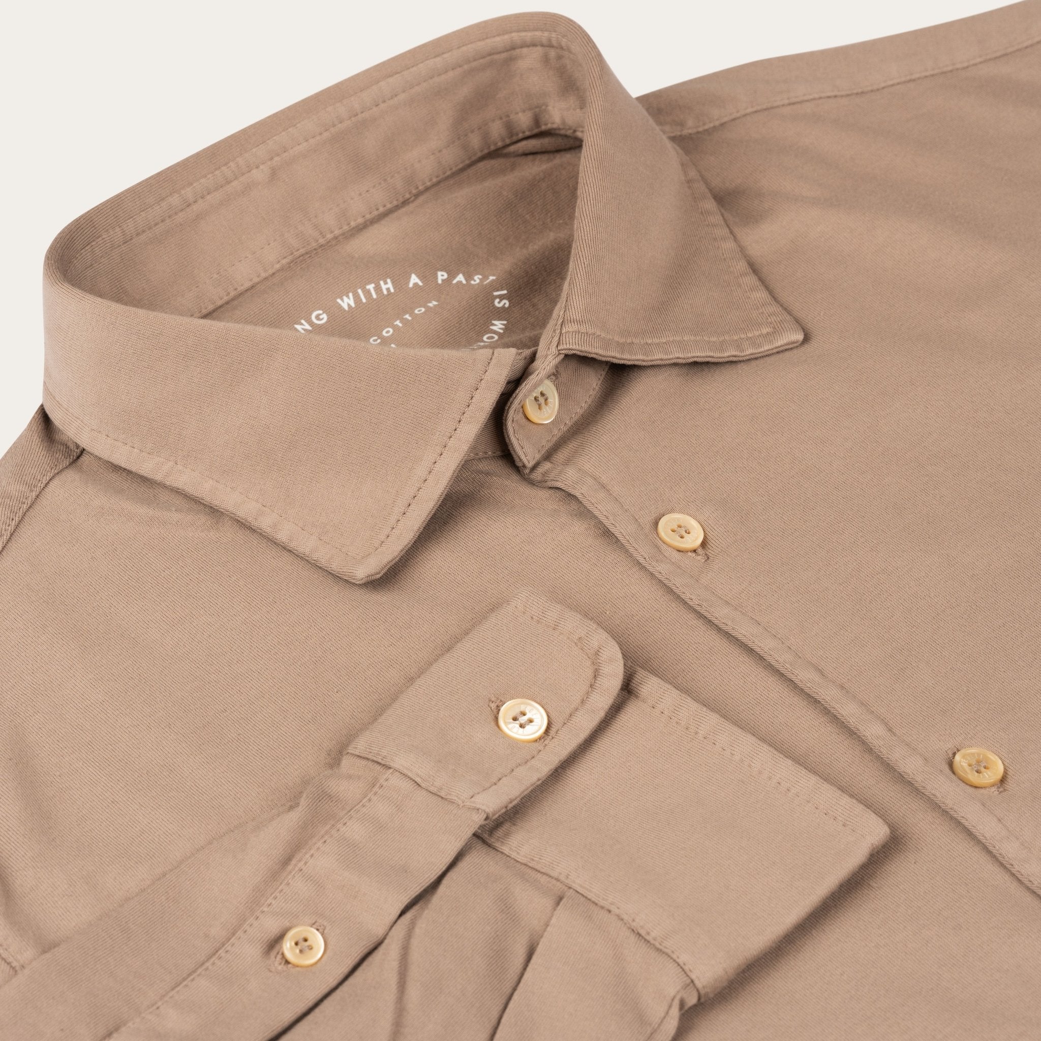 Fedeli - Jason Jersey Organic Shirt - Mandelli UK