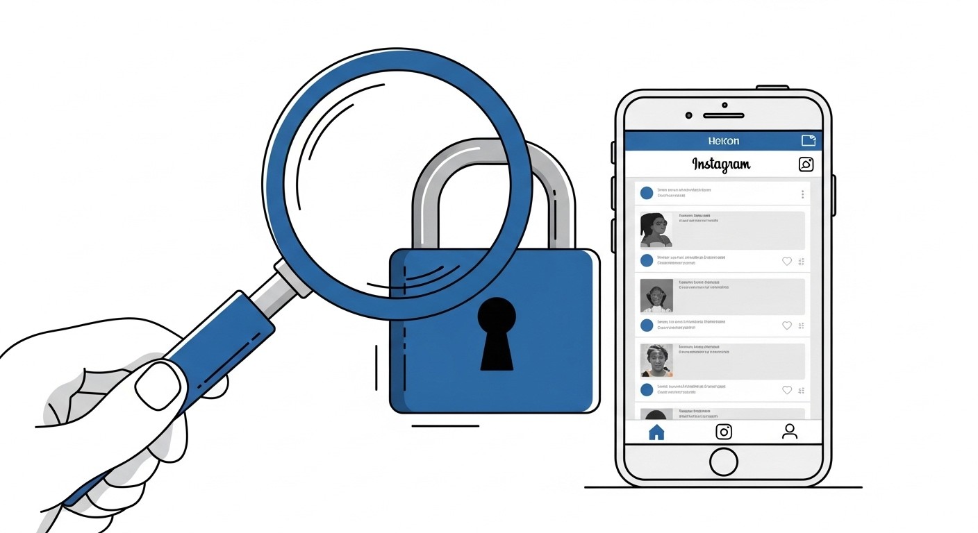 Instagram private account viewer image