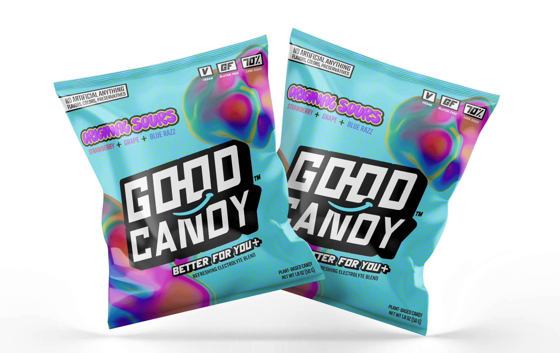 Good Candy -  packaging concept renderings