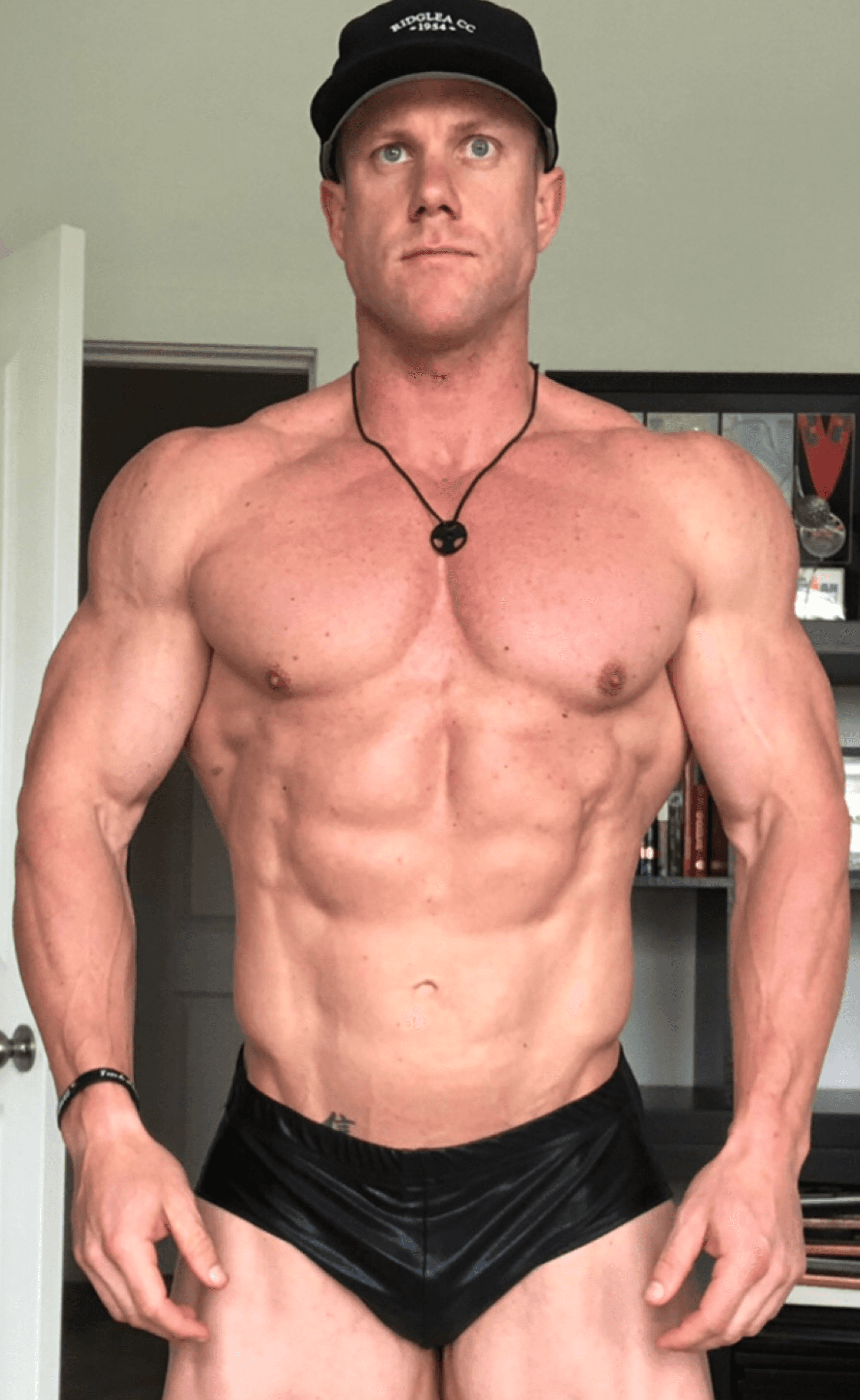 Corey Hartley after transformation — results from personalized online fitness training with Chasing Gains