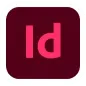 Official Adobe InDesign icon, representing professional layout and print design. By a branding expert.