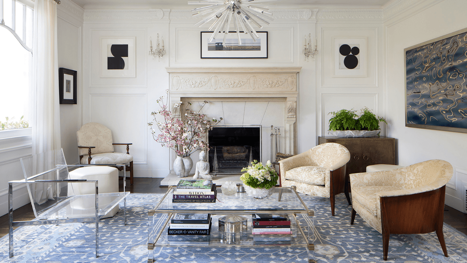 Glass or Lucite Furniture