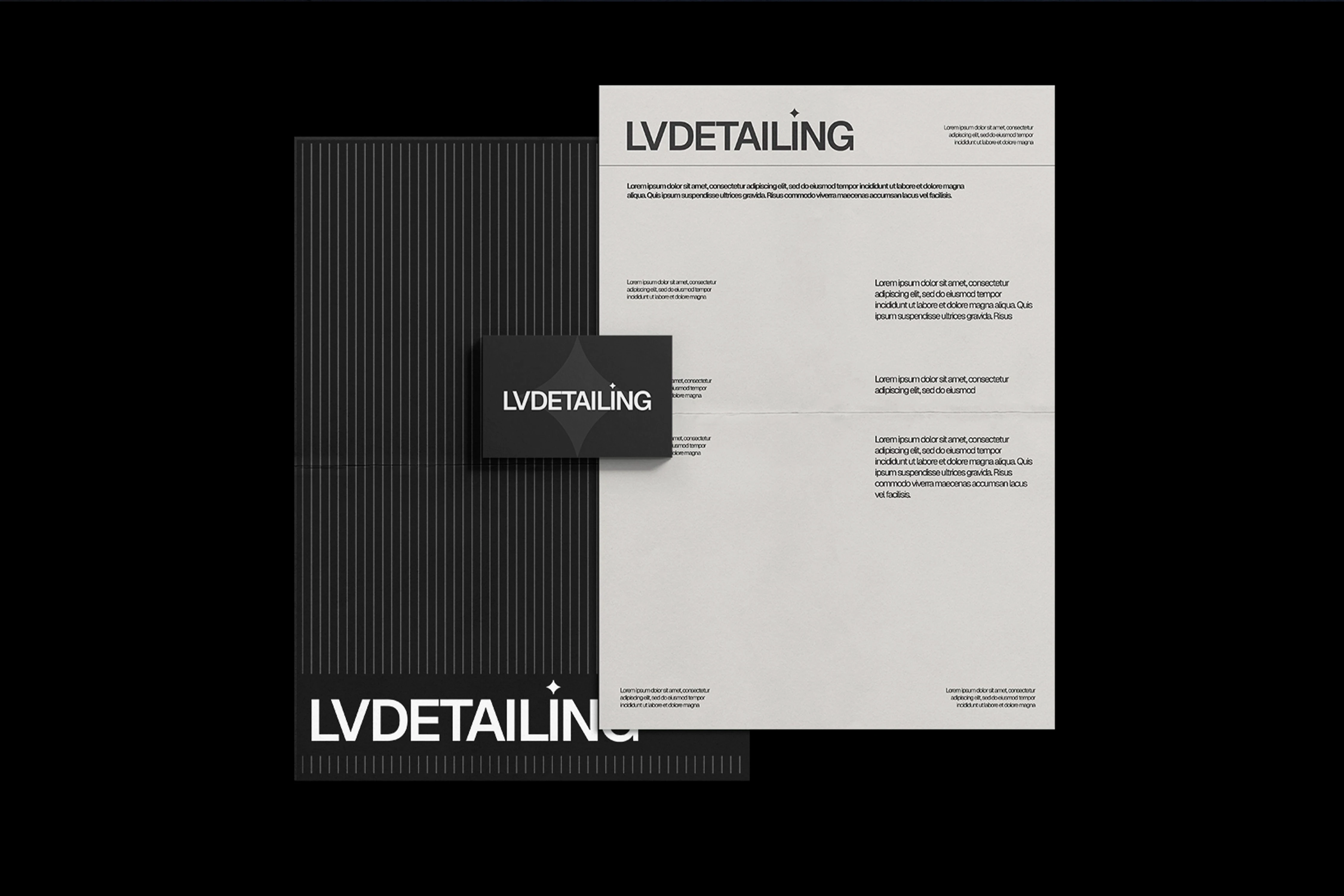 A dark-themed digital screen display with the text: "Lightning fast ideas in a single click."