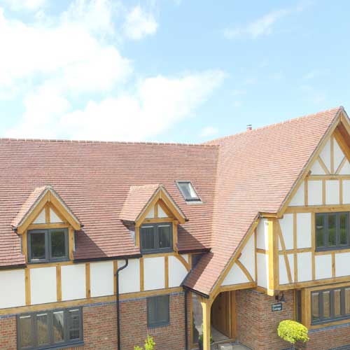 Edwardian Clay Tile Roofs on Terraces
