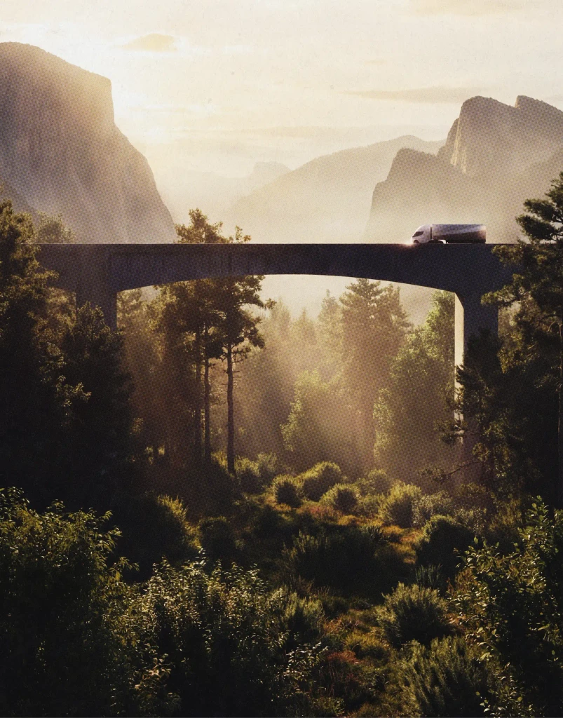 land with sky at sunset