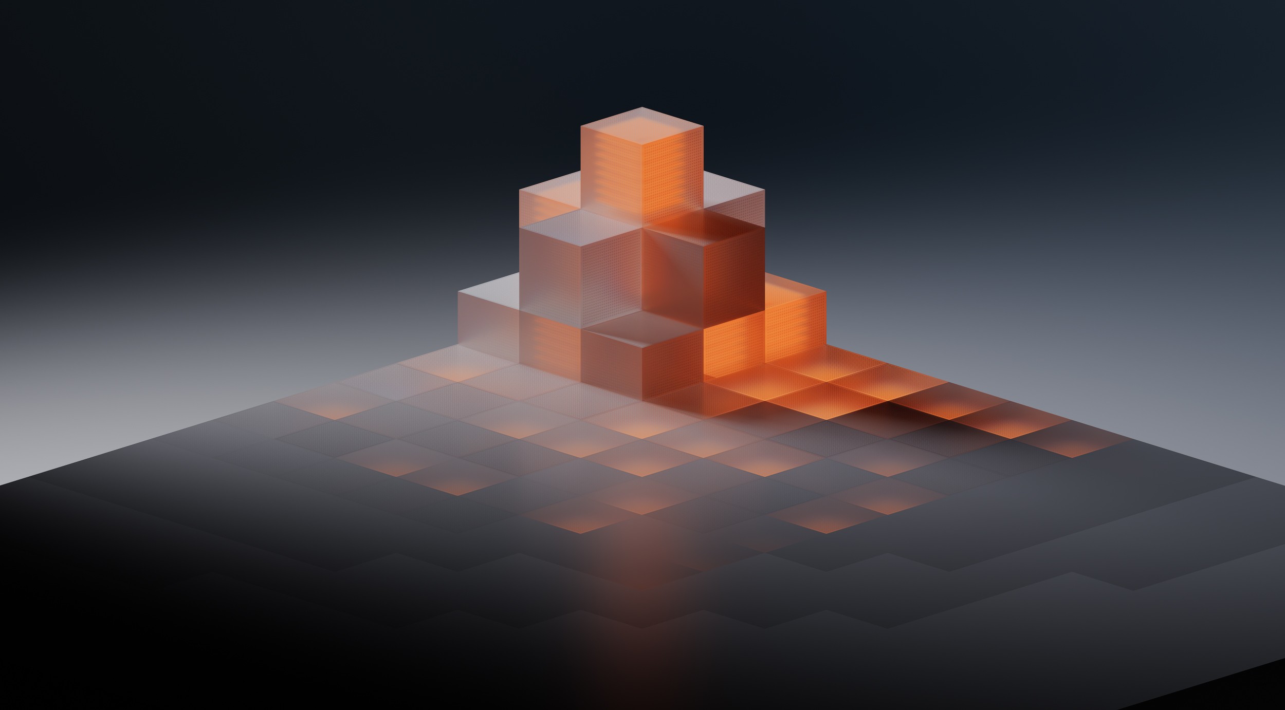 Freelance designer Alex Hohlov creating immersive 3D visualizations of product designs, utilizing ambient effects and particle dynamics.