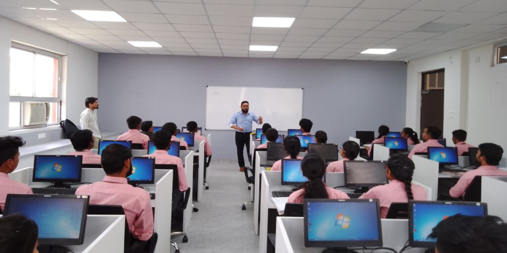 Full moon rising behind a house at night