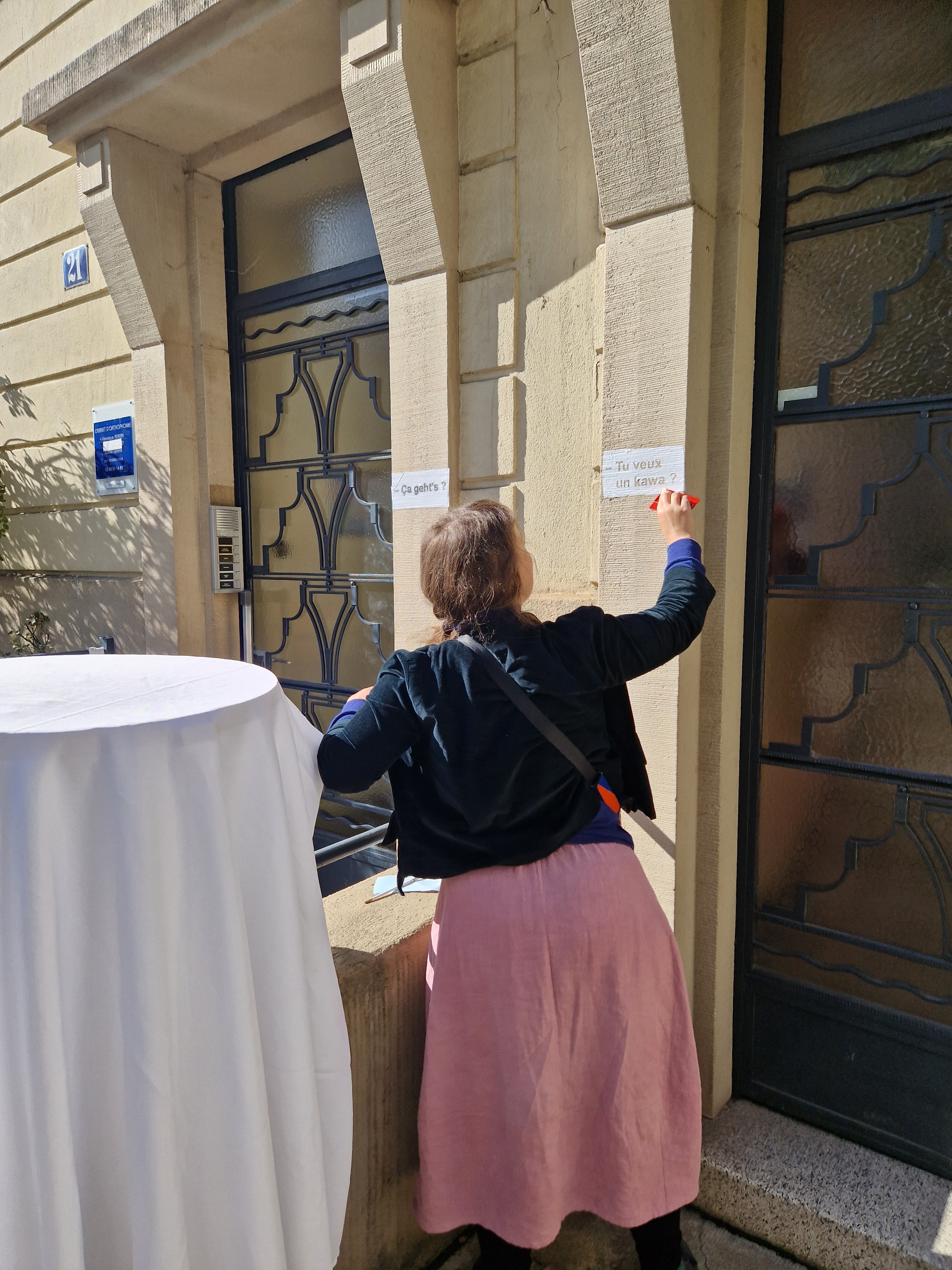 Room For Chat, Deana Kolencikova, Rue de l'Yser, Strasbourg, Francee, uncommissioned, 2025