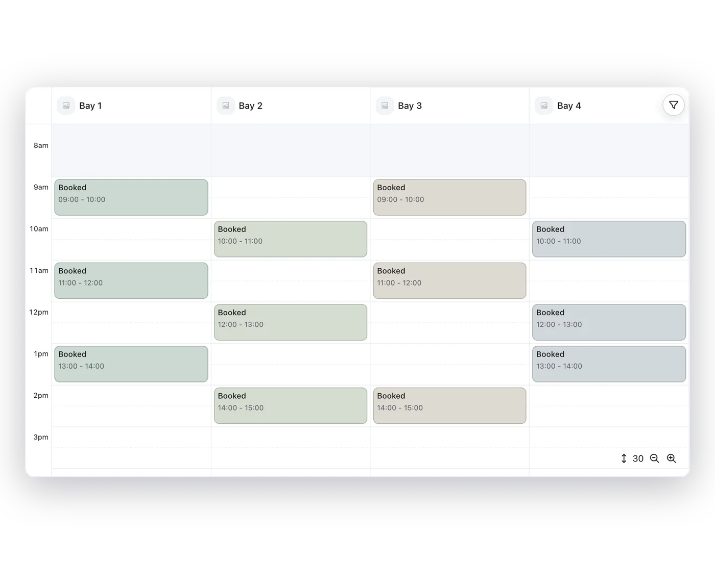Real anny availability calendar for Driving Range Birkenfeld on October 17