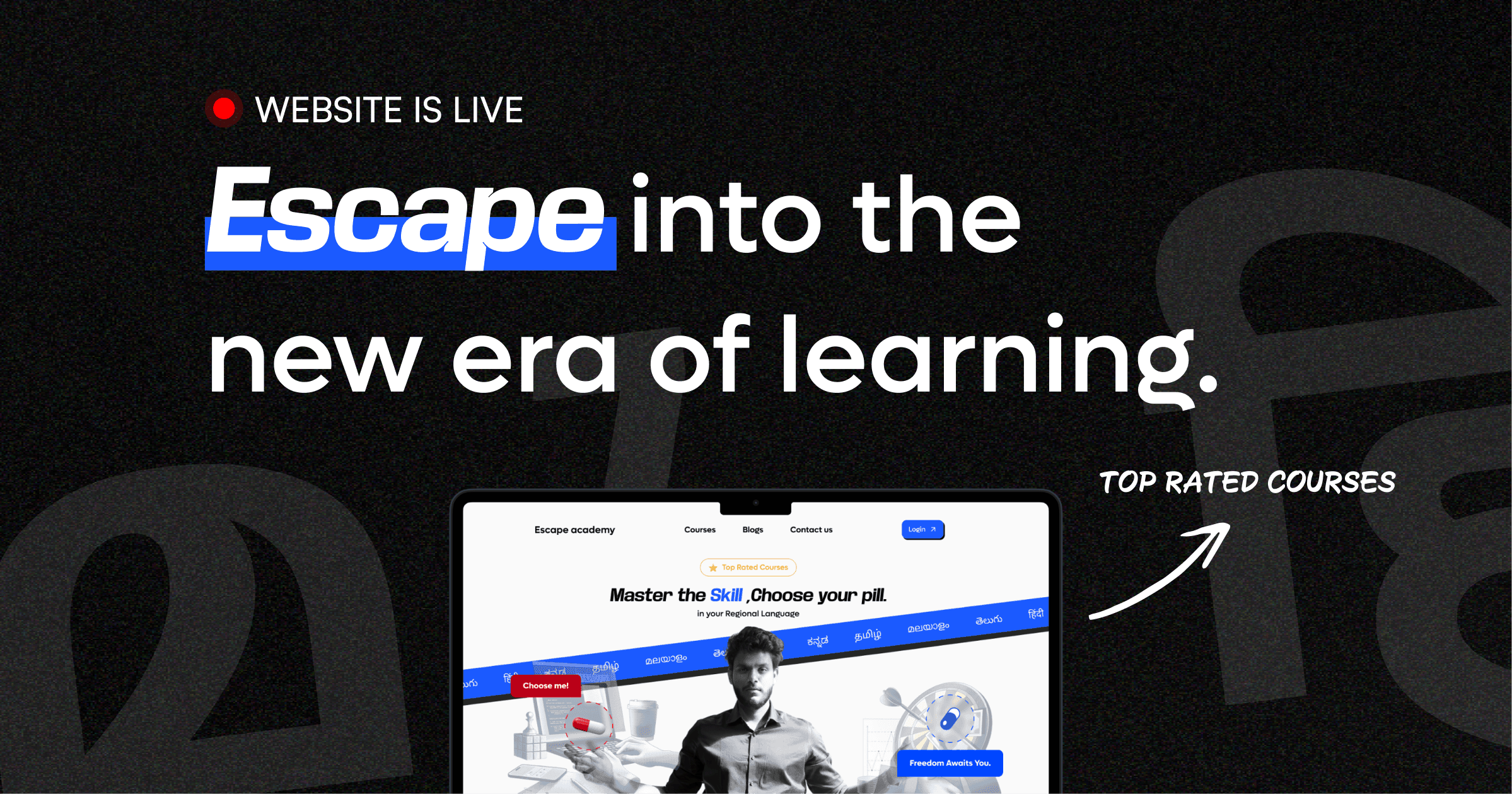 About Escape Academy | Learn Dropshipping, UI/UX & More