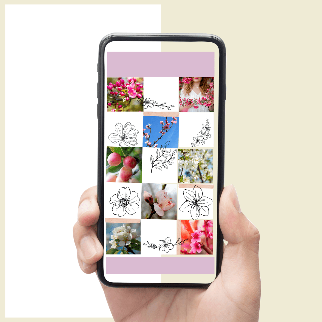 Person selling digital products on Instagram.