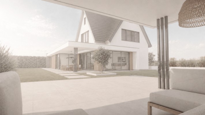 Moderne villa stalen binnendeuren