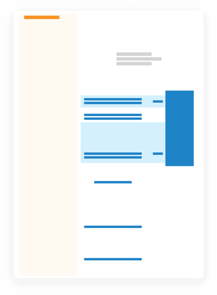 illustration d'une facture d'énergie