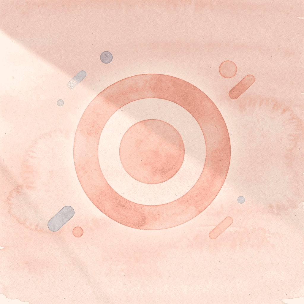 Target icon representing purposeful practice