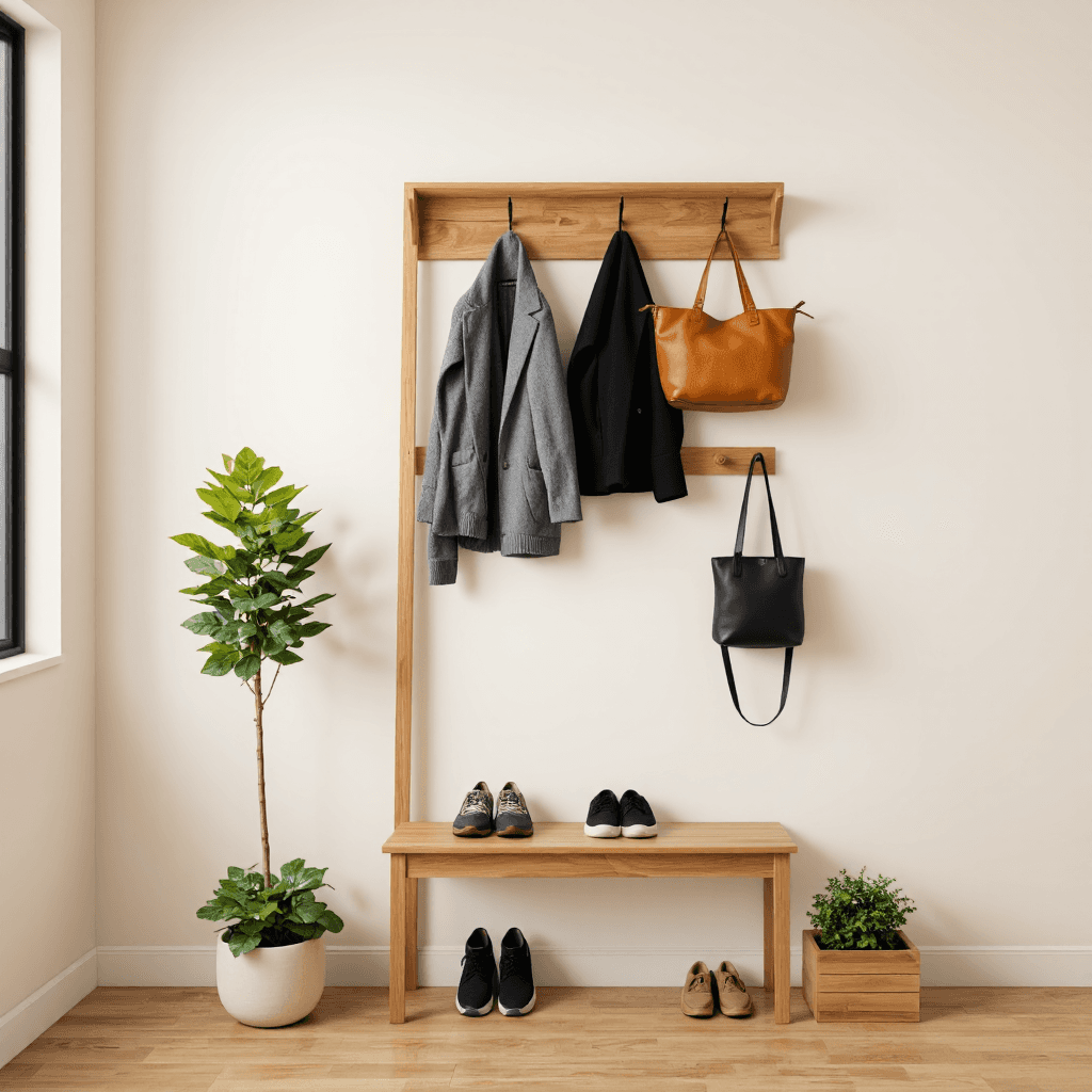 product photography of Entryway Organization