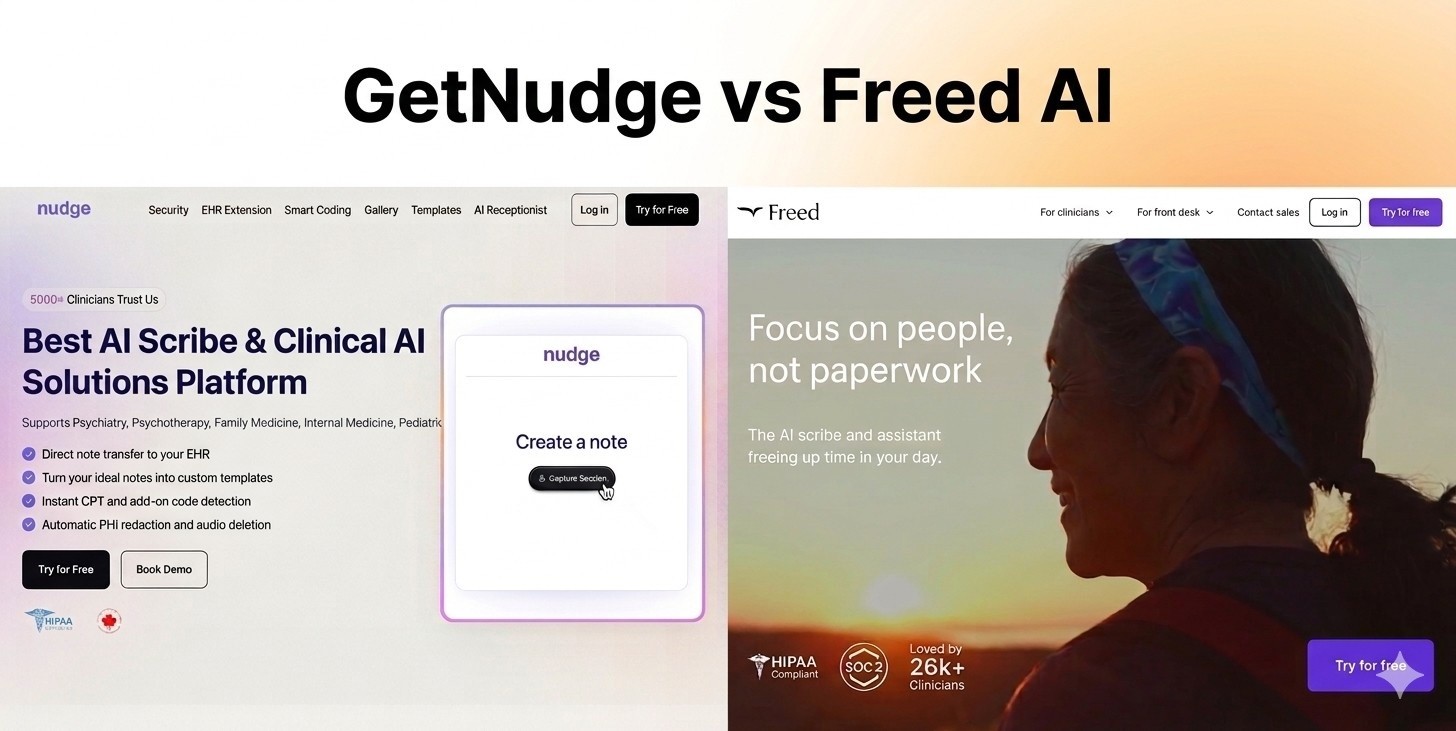 Get Nudge Vs Freed AI