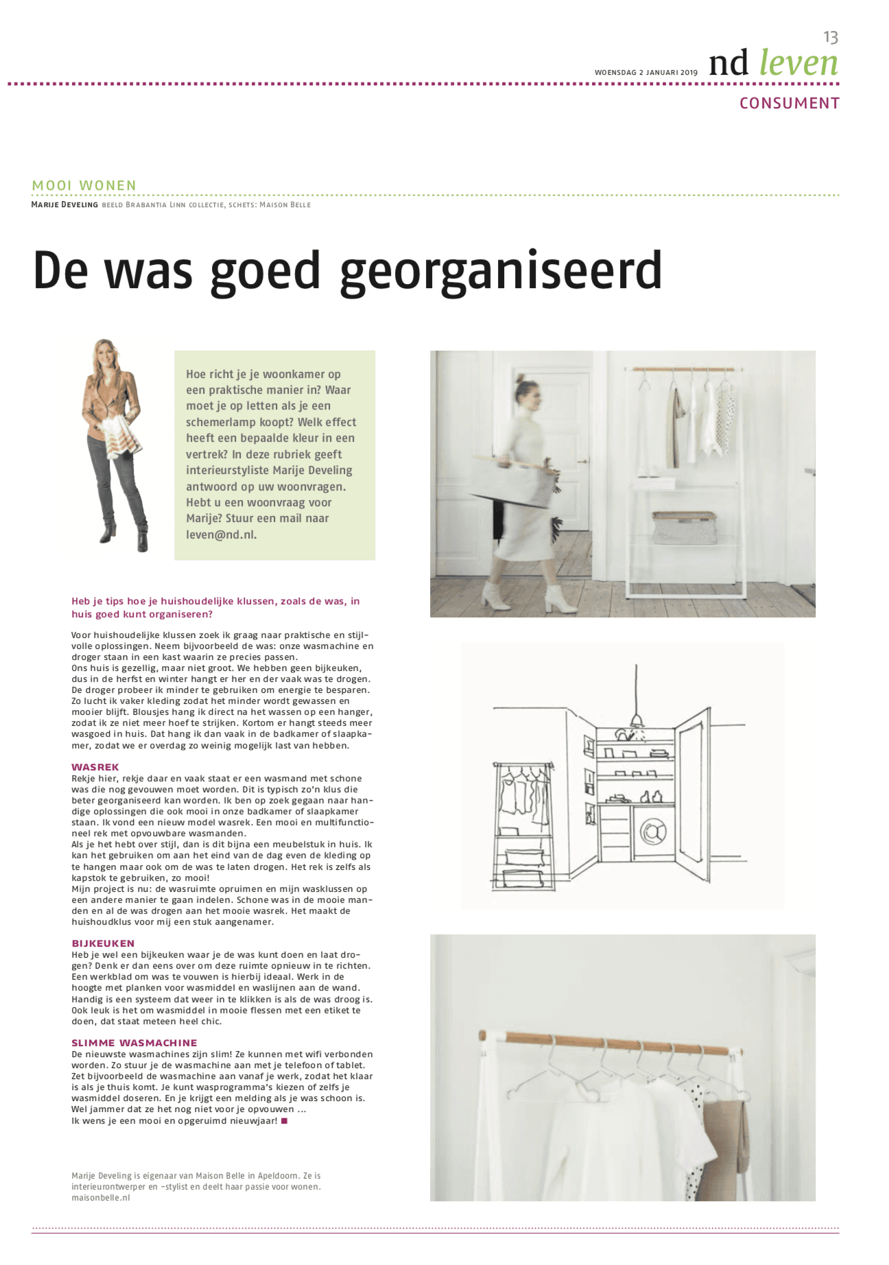 huishoudtips maison belle