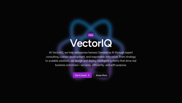 Welcome to VectorIQ - Transforming Businesses with Generative AI