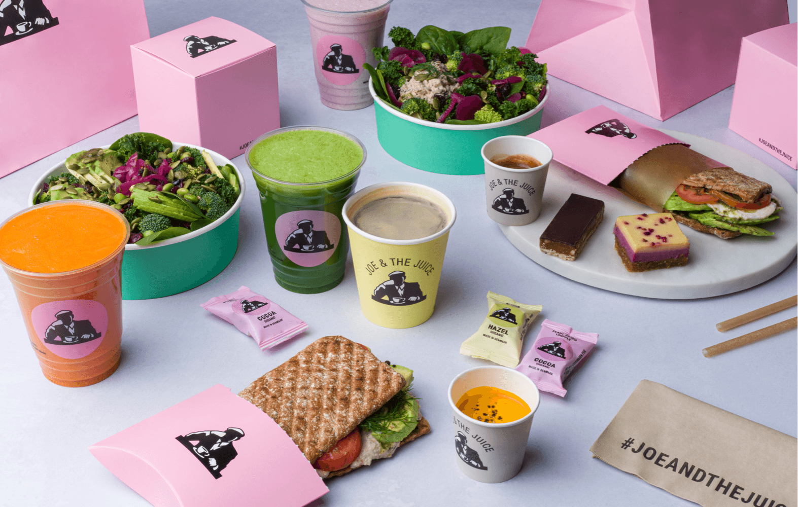 Joe & The Juice for coworking in Abu Dhabi.&nbsp;