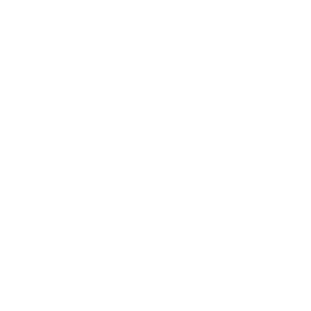 hands down arrow negative space logo