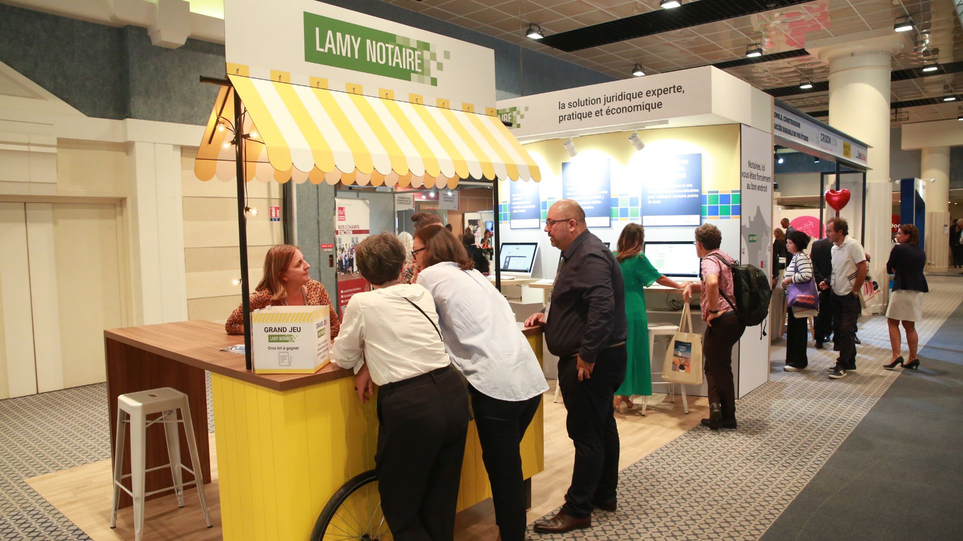 Stand Lamy Notaire par Expace