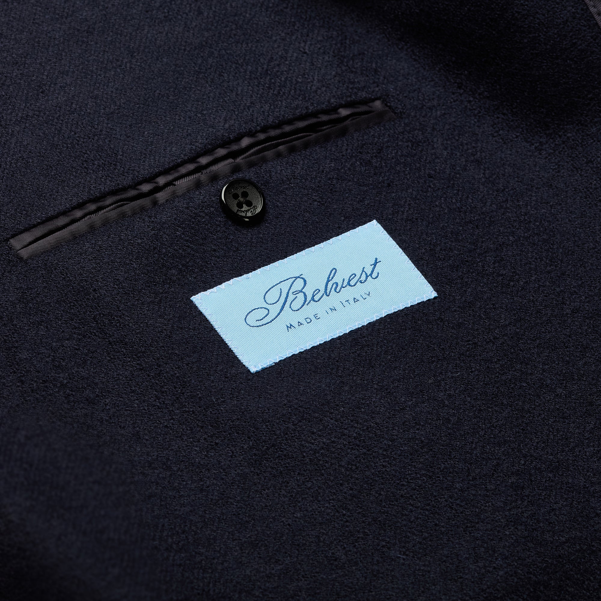 Belvest Blue Wool / Cashmere Blazer - Mandelli UK