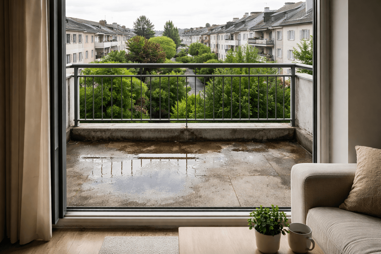 undichter balkon in hilden