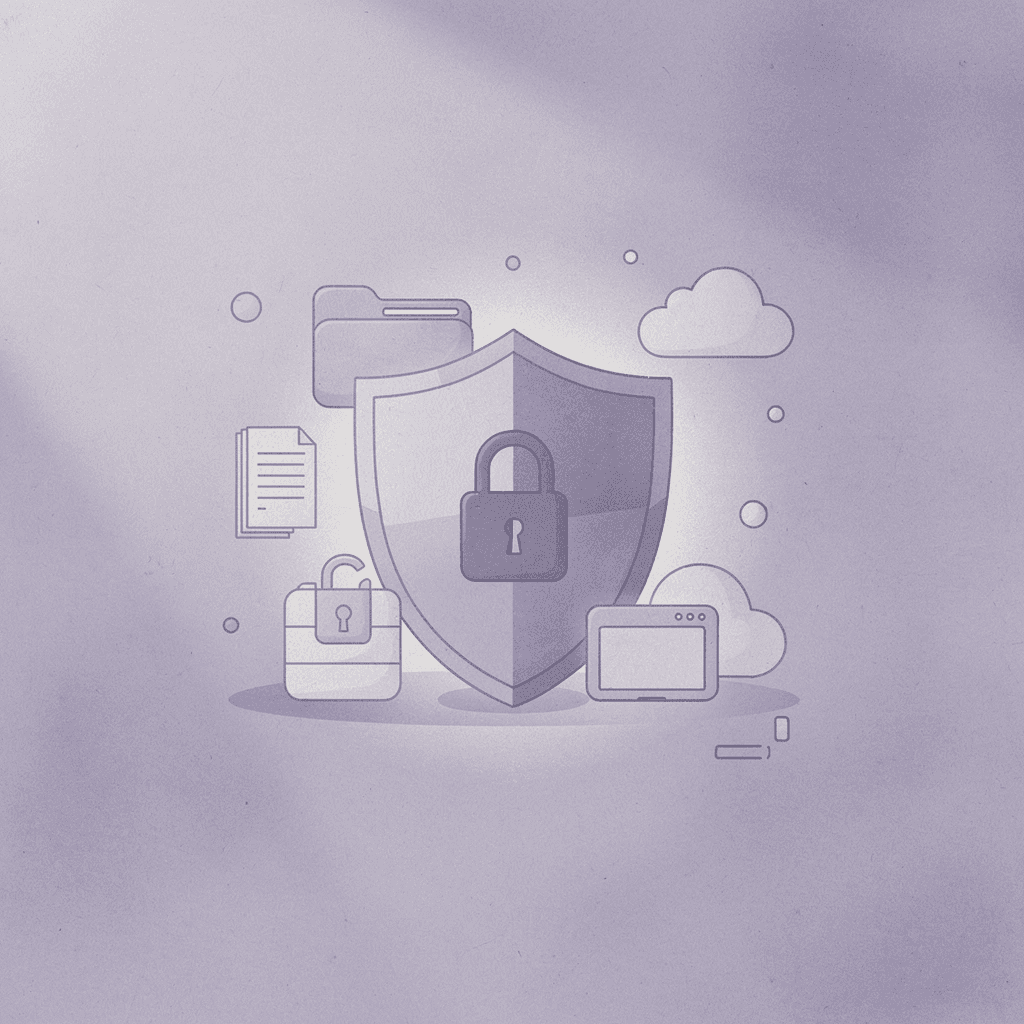 Shield protecting against collection letters and penalties representing professional guidance - Startup Shutdown