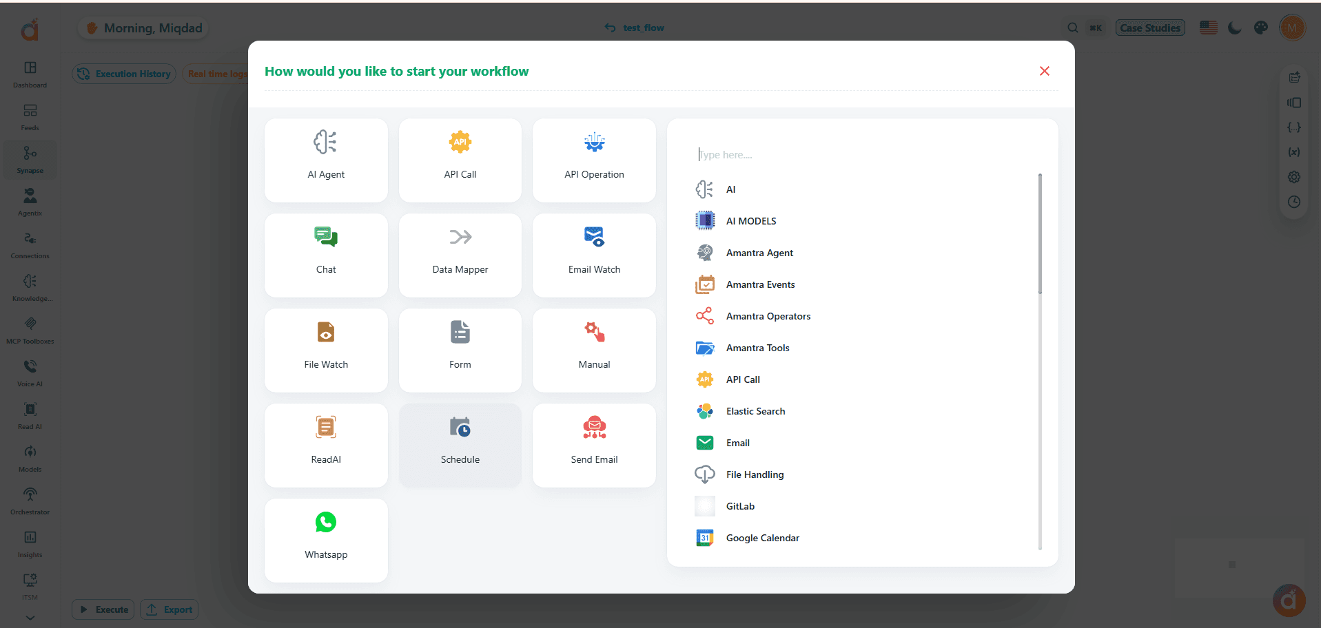 AIRA Hyperautomation product screenshot