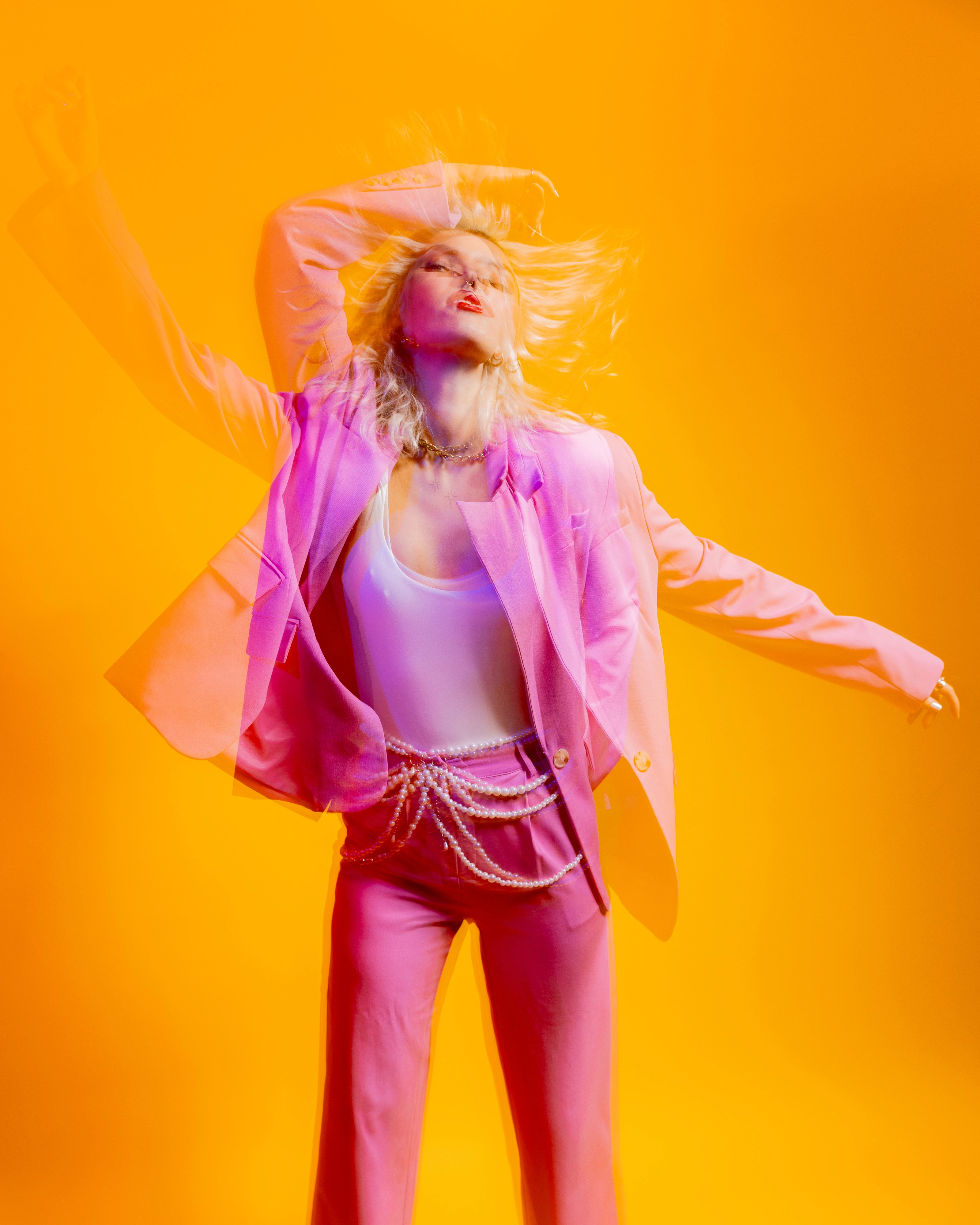 Woman Sit On The Floor