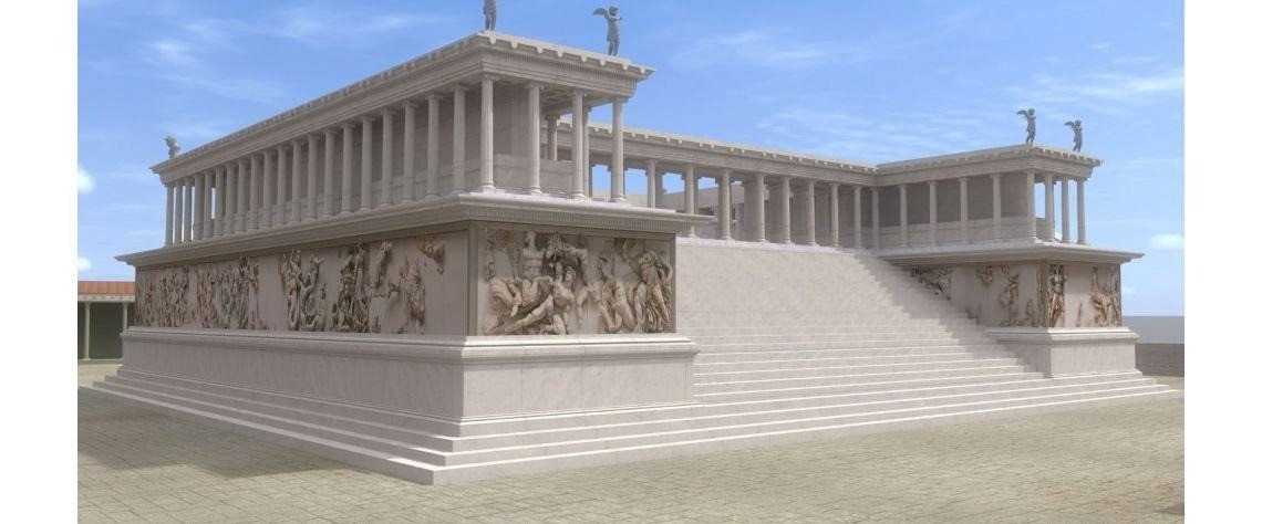 Pergamon bergama zeus sunaÄÄ± ile ilgili gÃ¶rsel sonucu