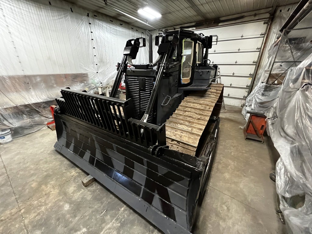 Truck & equipment sandblasting by Rochester Sandblasting