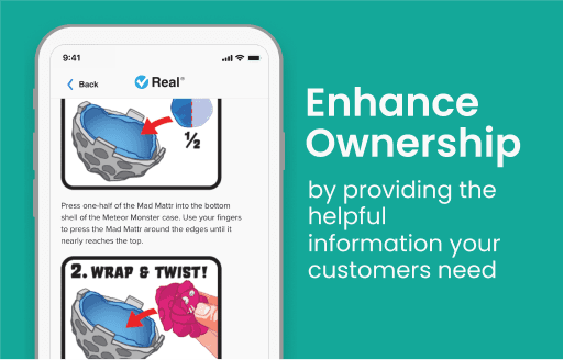 Deliver content to enhance ownership.