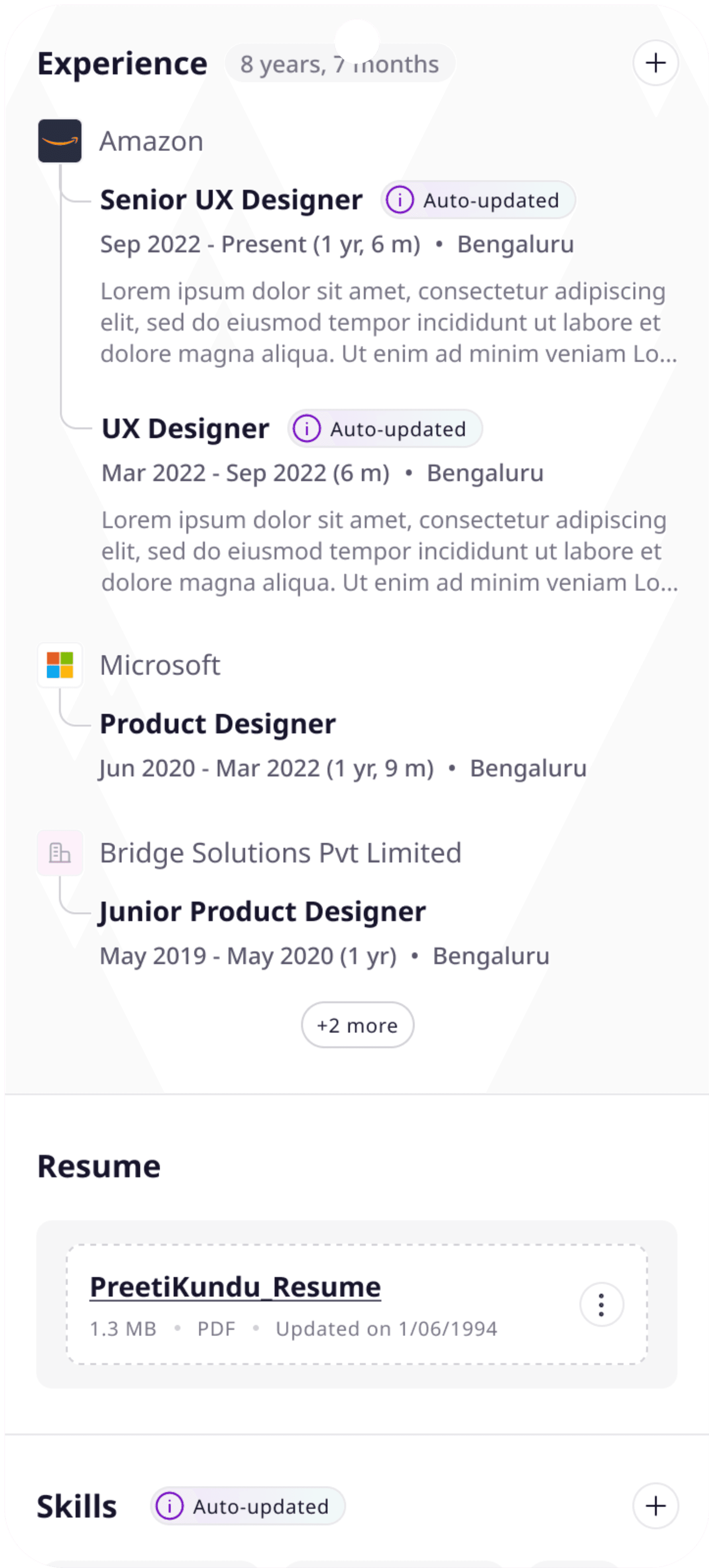 Redesigned Profile 2