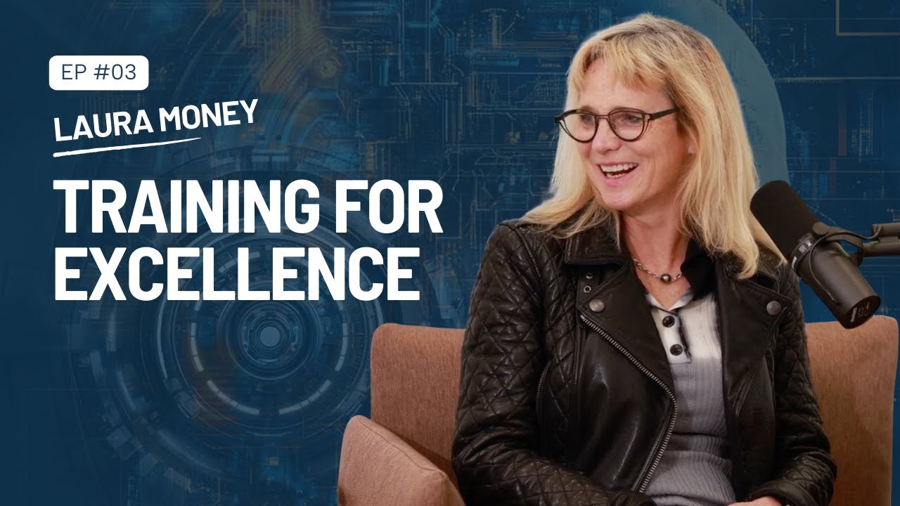 YouTube podcast thumbnail focused on training, growth, and the pursuit of excellence.