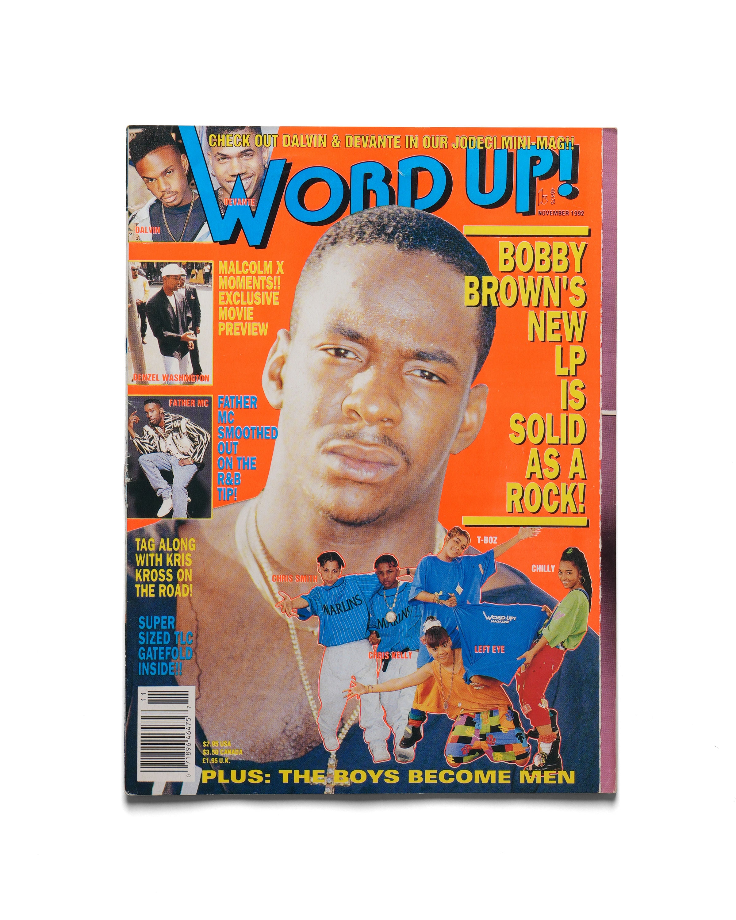 Word Up - November 1992 - Front Cover