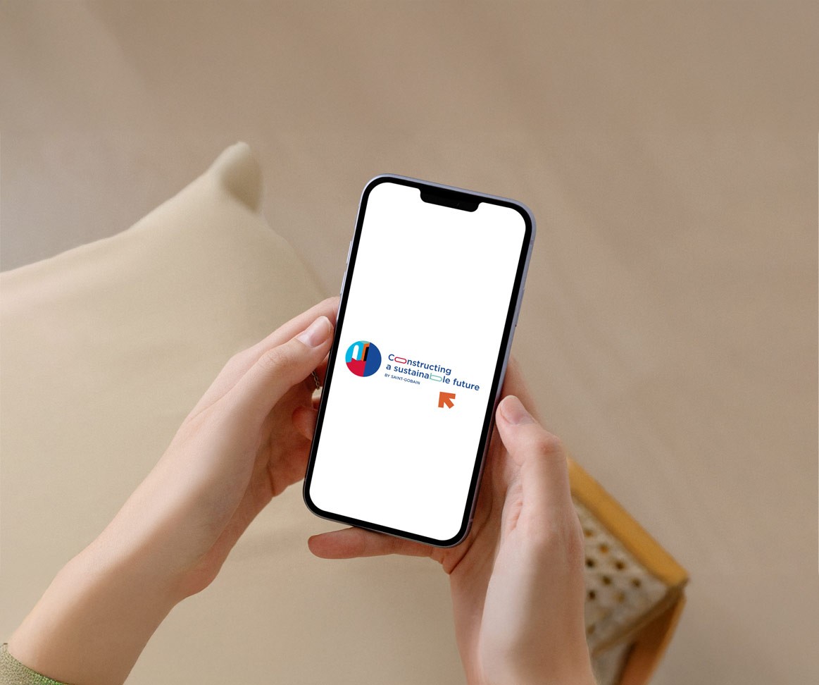 Ecran version mobile de la vidéo en motion design