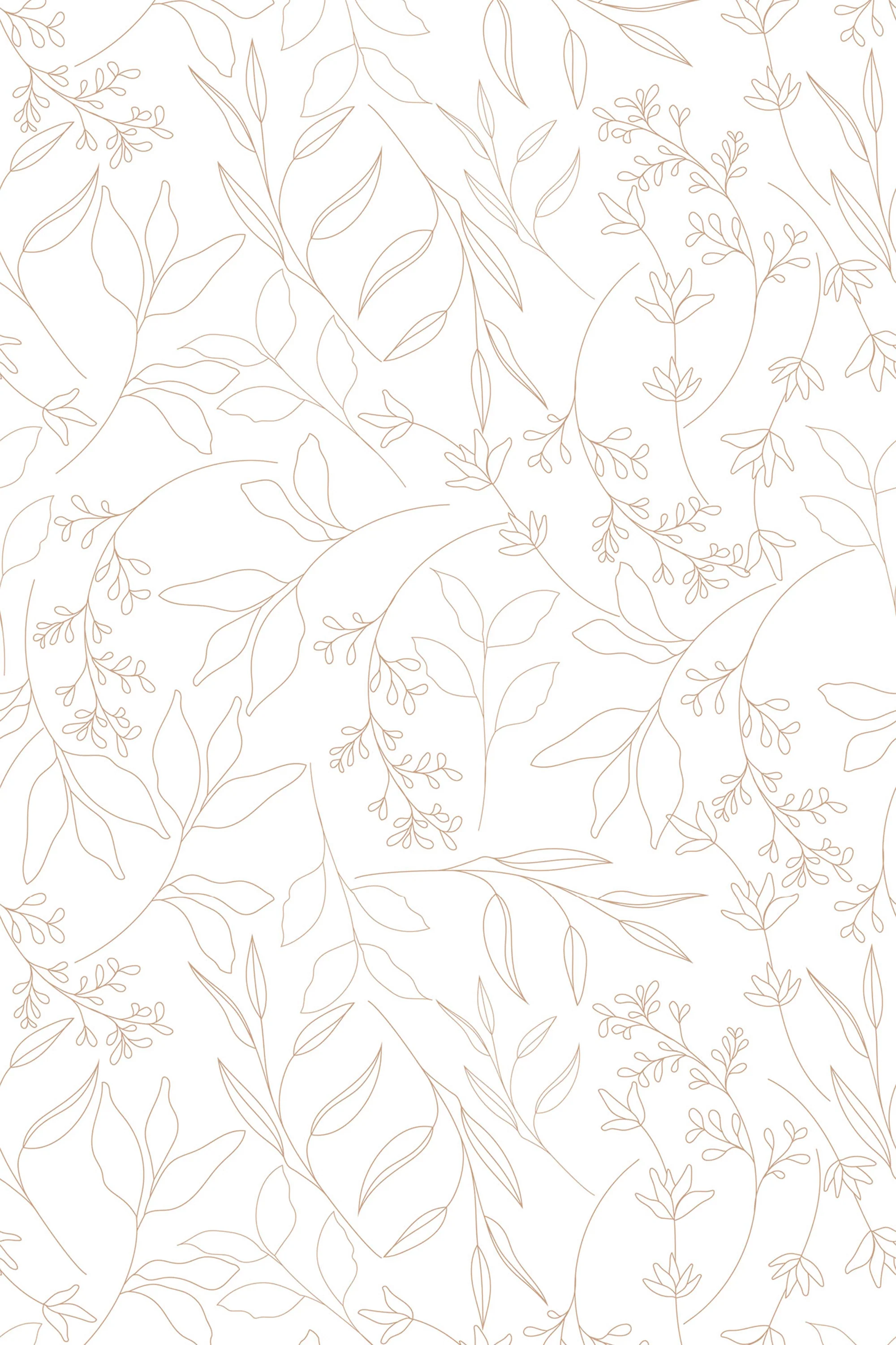 Delicate green foliage and pink flowers.