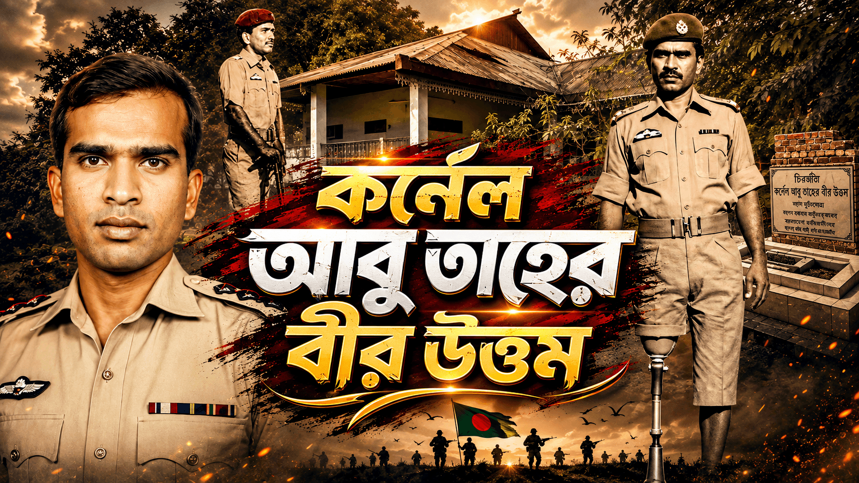 কর্নেল আবু তাহের (বীর উত্তম) - রণাঙ্গনে পা হারানো বীর মুক্তিযোদ্ধার 'পরিকল্পিত হত্যাকাণ্ড'